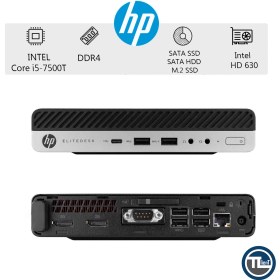 تصویر مینی پی سی HP EliteDesk 800 G3 (i5-6500T) 