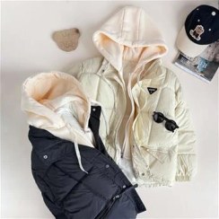 تصویر کاپشن کراپ اسپرت کلاهدار 9 سال تا بزرگسال کد 9938 