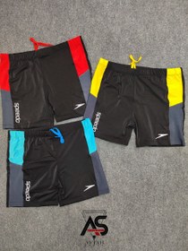 تصویر مایو شنا مردانه آستر دار طرح Speedo سایز بزرگ 