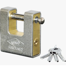 تصویر قفل کتابی آپارتمانی گیرا Gira 70mm کد 013 Gira 013 Padlock