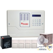 تصویر پکیج دزدگیر اماکن پایرونیکس مدل P70 با ۴ عدد چشمی 