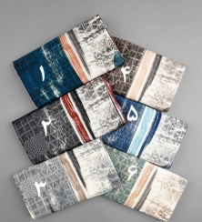 تصویر روسری دبل سیلک سایز 120- کد 7108 -2 