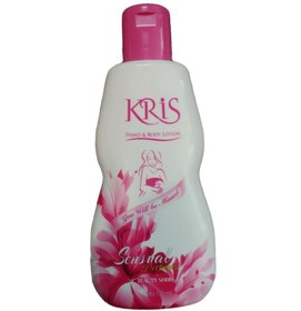 تصویر لوسیون بدن مرطوب کننده و نرم کننده مدل Shenual حجم 100 میل کریس Kris Body Lotion Shenual 100 ml