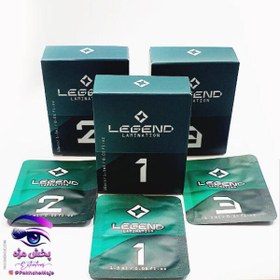 تصویر مواد لیفت ساشه ای لجند حجم 1.5 میل Legend Lash Lift