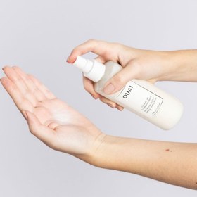 تصویر اسپری حالت دهنده و محافظ حرارت اوآی اصل اروپایی OUAI OUAI LEAVE IN CONDITIONER