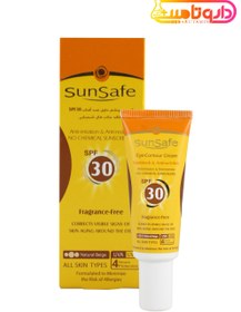 تصویر سان سیف-کرم دورچشم SPF30 ا Sunsafe Eye-Contour Cream With Sunscreen SPF30 50ml Sunsafe Eye-Contour Cream With Sunscreen SPF30 50ml