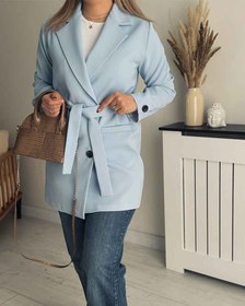 تصویر کت کرپ Royal (آبی) 