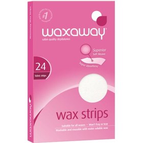 تصویر پد اپیلاسیون وکس اوی waxaway wax strips