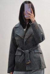 تصویر کت فوتر تک دکمه قد ۷۰ فری سایز Coat fotr tak dokme ghad 70 free size