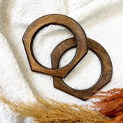 تصویر دسته کیف چوبی - 2 