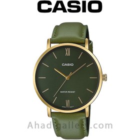 تصویر ساعت مچی عقربه ای مردانه کاسیو casio | MTP-VT01GL-3BUDF