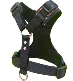 تصویر قلاده کتفی پددار سگ مدل هارنس (harness) - S / با کیف ست / بدون لیش HK20005