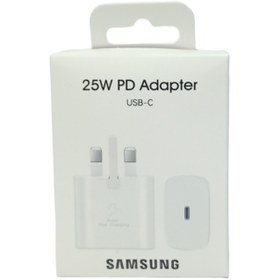 تصویر شارژر سامسونگ 25 وات سوپرفست شارژ صد در صد اورجینال ویتنام Samsung 25W Charger Super Fast