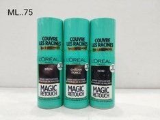 تصویر اسپری کانسیلر ریشه مو اصلی و اورجینال لورال ۷۵ میل/ پوشاننده رنگ ریشه های مو / روتوش کننده جادویی ( تاپیک) L'OREAL COUVRE Magic Retouch 