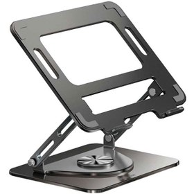 تصویر پایه لپ تاپ چرخشی گرین لاین GN360LAPSDBK Green Lion 360 Rotatable Laptop Stand GN360LAPSDBK