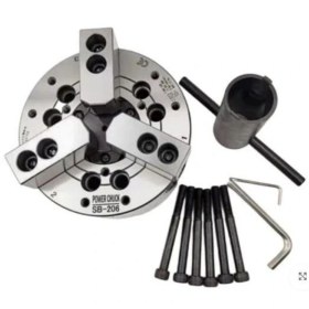 تصویر فک نرم سه نظام هیدرولیک سایز 12 (350) 