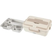 تصویر ظرف غذای برقی گرین لاین 800 میلی‌لیتر - سفید مدل GLB-10 - کرمی Green Lion GLB-05 Electric Lunchbox - Beige