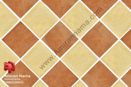 تصویر آجر سنتی کف سایز ۳۰ در ۳۰ قزاقی 