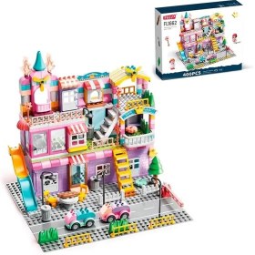 تصویر لگو خانه سازی1662 اسباب بازى ساختنى ويلاى رويايي دخترانه - مدل FEELO FL1662