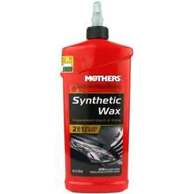 تصویر واکس سينتتيک مايع مادرز مدل Mothers 05716 California Gold Synthetic Wax Liquid 