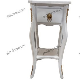 تصویر میز تلفن MDF یک کشو 