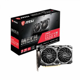 تصویر کارت گرافیک ام اس آی Radeon RX 5500 XT MECH 8G OC حافظه 8 گیگابایت MSI Radeon RX 5500 XT MECH 8G OC Graphics Card -8GB