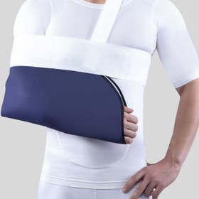 تصویر آویز دست شانه ای با بازوبند الحاقی کد 051 پاک سمن Paksaman Arm Sling with Shoulder Control-051