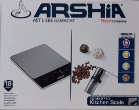 تصویر ترازو دیجیتالی آشپزخانه عرشیا مدل KS145-2770 ا Arshia digital kitchen scale model KS145-2770 Arshia digital kitchen scale model KS145-2770