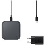 تصویر شارژر اصلی بی‌سیم فوق سریع سامسونگ با توان ۱۵ وات SAMSUNG Super Fast Wireless Charger EP-P2400 