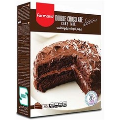 تصویر پودر کیک اسفنجی دبل چاکلت 600گ فرمند 