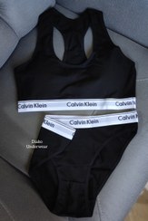 تصویر نیمتنه و شورت کلوین کلین ck با شورت انتخابی CK set