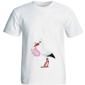 تصویر تی شرت بارداری طرح لک لک کد 3964 