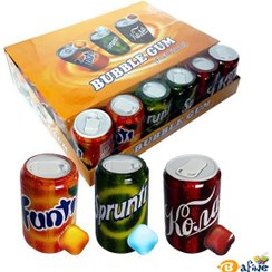 تصویر آدامس نوشابه ای ۳۰ عددی 