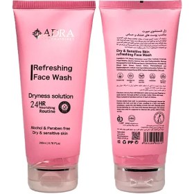 تصویر آدرا ژل شستشوی صورت مناسب پوست های خشک و حساس 200 میلی لیتر Adra Refreshing Face Wach Dry & Sensitive Skin 200ml