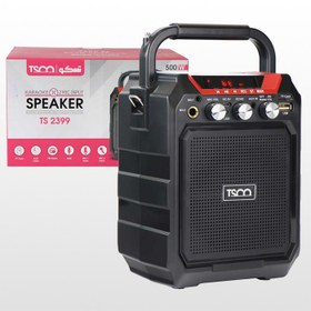 تصویر اکو همراه شارژی تسکو مدل TS 2399 ا TSCO TS 2399 Portable Bluetooth Speaker TSCO TS 2399 Portable Bluetooth Speaker