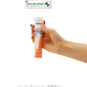 تصویر قرص جوشان ویتامین C 1000 میلی گرم هلث اید ۲۰ عددی 