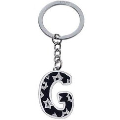 تصویر جاکلیدی الفبا ترویکا طرح G Troika Alphabet KeyChain G