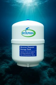 تصویر مخزن ذخیره ۱۶ لیتری دستگاه تصفیه آب RO دلفین 