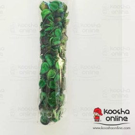 تصویر گل خشک تزئینی رنگ سبز تیره 