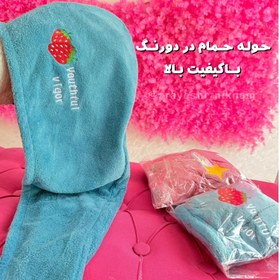 تصویر کلاه مو بعد حمام 