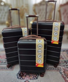 تصویر چمدان دلسی ABS سایز استاندارد بژ 