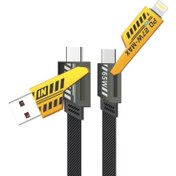 تصویر کابل ۴ کاره فست شارژ Data cable