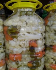 تصویر کلم شور مخلوط 