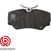 تصویر لنت ترمز جلو پژو ۴۰۵ دیسکی پارس سبز 