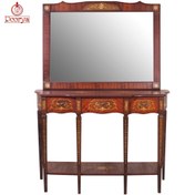 تصویر آینه کنسول شش پایه معرق K002 