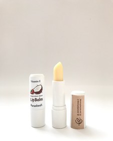 تصویر بالم لب نارگیل بادام شیرین پرستش Coconut and sweet almond lipbalm