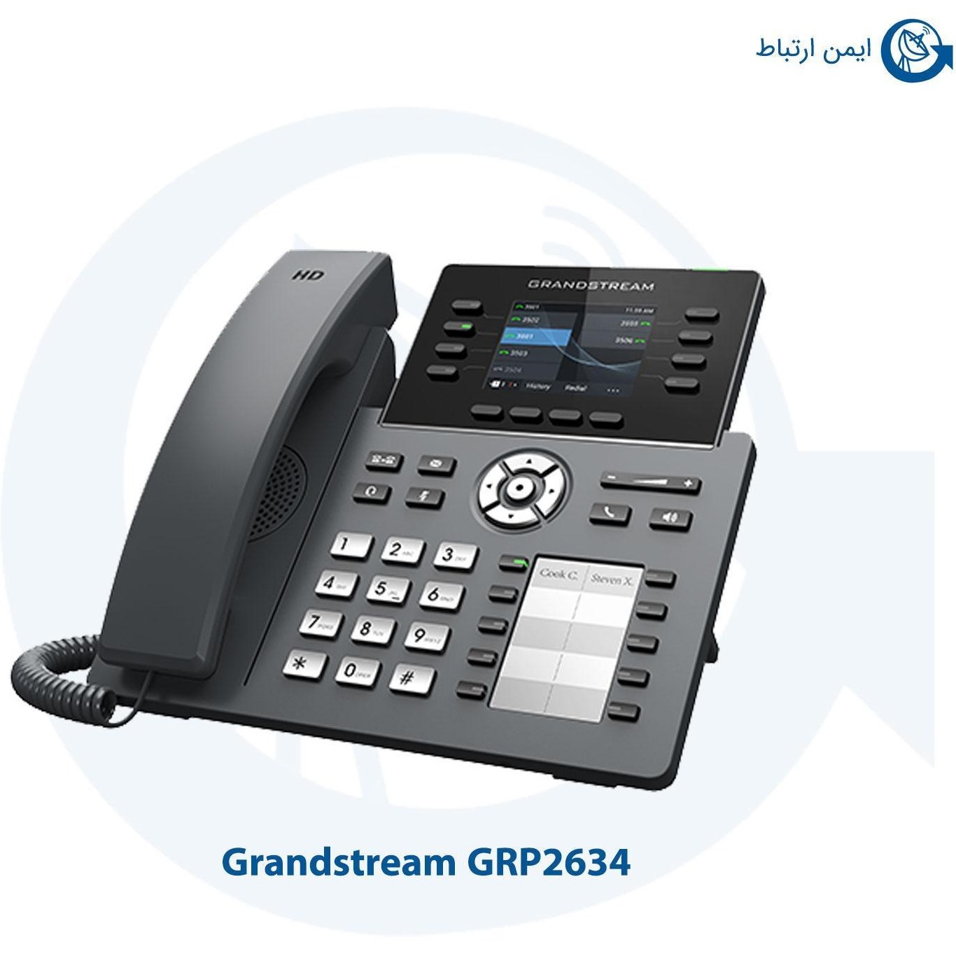 خرید و قیمت تلفن VoIP گرنداستریم مدل GRP2634 ا Grandstream GRP2634