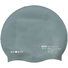 تصویر کلاه شنا نابایجی - دکتلون Nabaiji Swimming Cap - Gray - Fin 500 