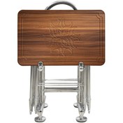 تصویر میز عسلی ویانا مدل 104NEA مجموعه ۴ عددی MDF 