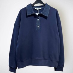 تصویر دورس یقه جین کد 011564 